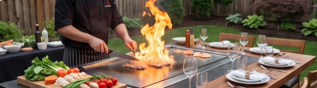 Backyard hibachi